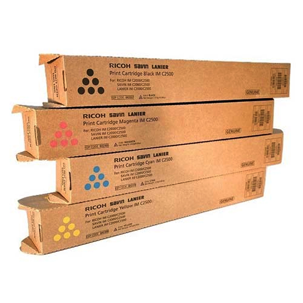 Ricoh IM C2500 CMYK Four Color Toner Cartridge