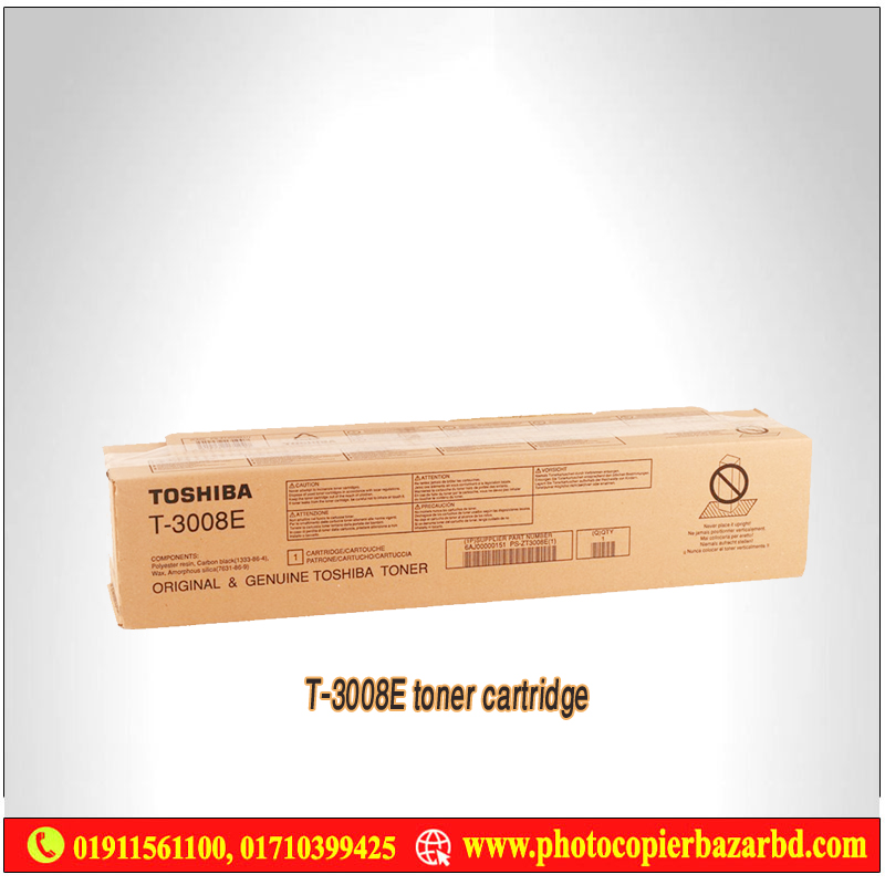 T-3008E Original Toshiba Photocopier Toner Cartridge