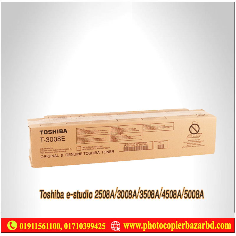 Toshiba T-3508A Original Black Toner Cartridge