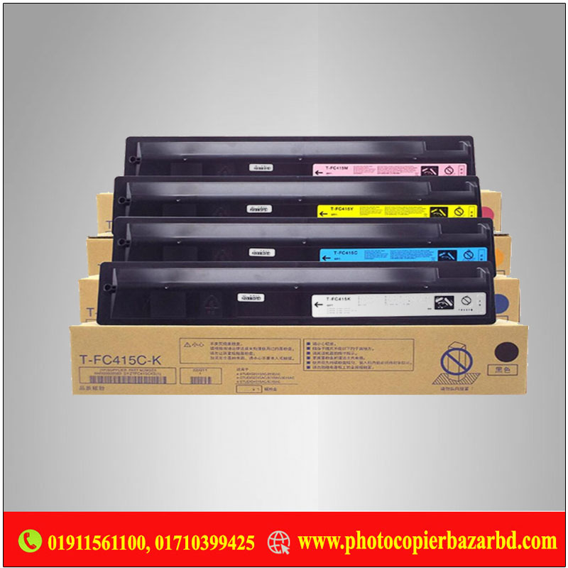 ToshibaT-FC415C-K/C/M/Y Campatible Full Set Color Toner Cartridge