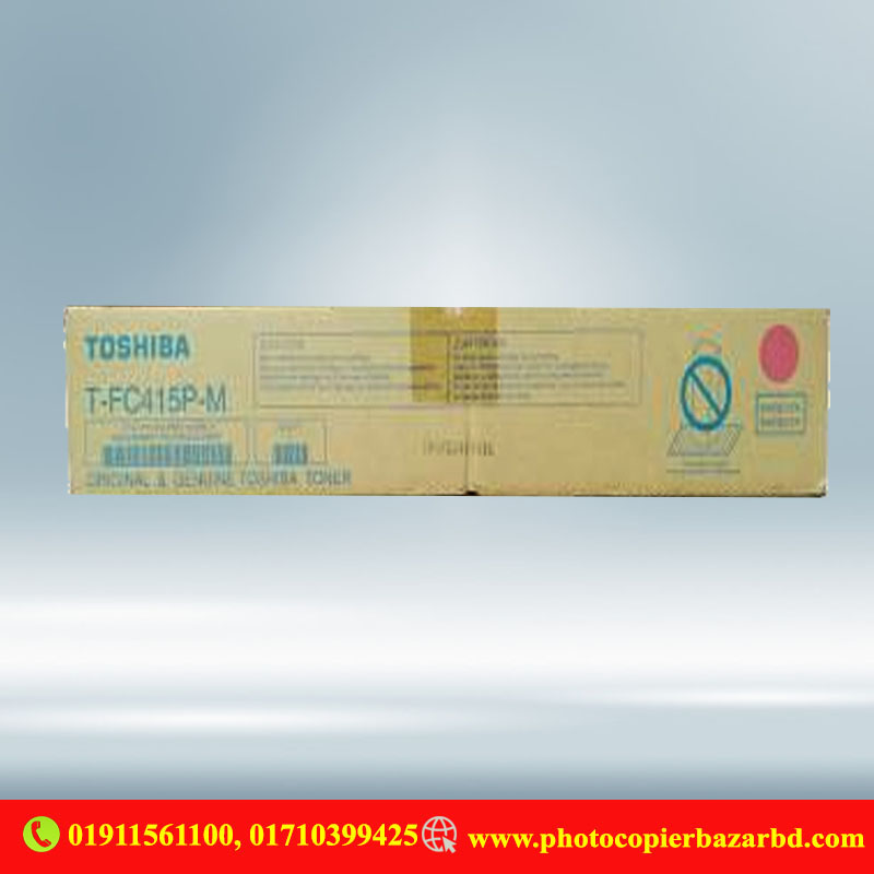 Toshiba T-FC415P-M Magenta Original Color Toner Cartridge