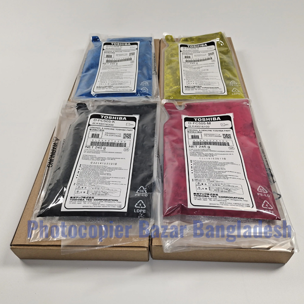 Toshiba D-FC505 CMYK Full Set Original Color Developer