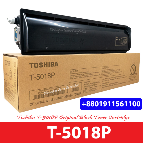 Toshiba T-5018P Original Black Toner Cartridge