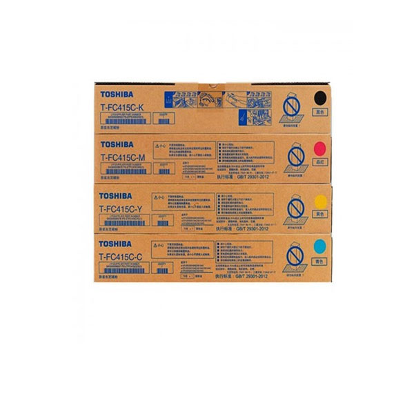 Toshiba T-FC415C-CMYK Color Photocopier Toner Cartridge