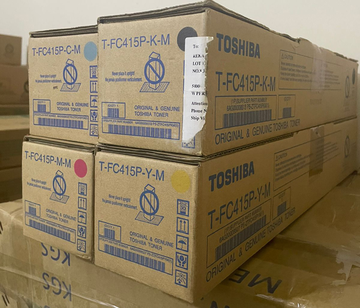 Toshiba T-FC415P-CMYK-M Full Set Color Toner Cartridge